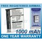 BATTERY FOR HP IPAQ 1900 IPAQ 1910 IPAQ 1920 IPAQ 1930 IPAQ 1935 IPAQ 1937 IPAQ 1940 IPAQ 1945