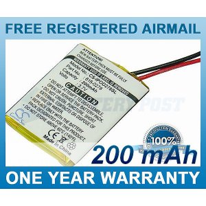 BATTERY FOR APPLE IPOD SHUFFLE 2G 1GB