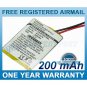 BATTERY FOR APPLE IPOD SHUFFLE 2G 1GB