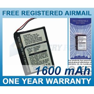 EXTENDED BATTERY FOR GARMIN IQUE 3200 3600 3600A
