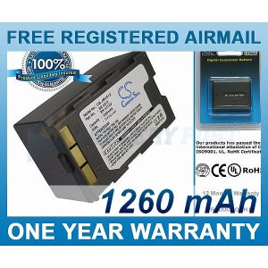 BATTERY JVC BN-V312U BN-V306 BN-V312 BN-V306U