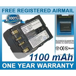 BATTERY JVC BN-V408 BN-V408-H BN-V408U-H BN-V408U BN-V408U-B BN-V408US