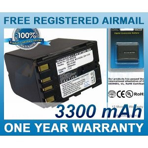 BATTERY FOR JVC GR-DVL915U GR-D40 GR-DV700K GR-DVL160 GR-DVL400U GR-DVL765 GR-D33EK GR-DVL557EK