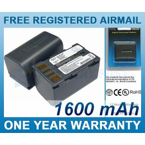 BATTERY FOR JVC GR-D796 GR-D750 GZ-HD40AC GZ-HD40 GZ-HD7 GR-D750U GR-D740AC GZ-HD10 GZ-HD3 GR-D750AC