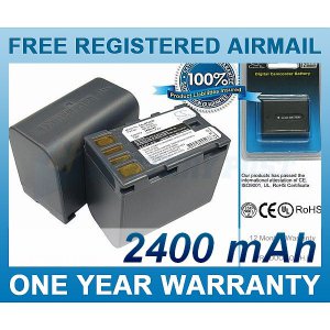 BATTERY FOR JVC GR-D796 GR-D750 GZ-HD40AC GZ-HD40 GZ-HD7 GR-D750U GR-D740AC GZ-HD10 GZ-HD3 GR-D750AC