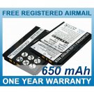 BATTERY FOR SONY ERICSSON K750 D750 D750I K750I K600 K750C W800C S600I Z520 Z520I W600 J220A J220C