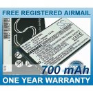 BATTERY FOR QUALCOMM KYOCERA S2100 LUNO