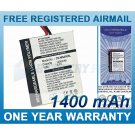 BATTERY FOR TYPHOON MYGUIDE 4500 MYGUIDE 4500 SD MYGUIDE 4500 SD GPS