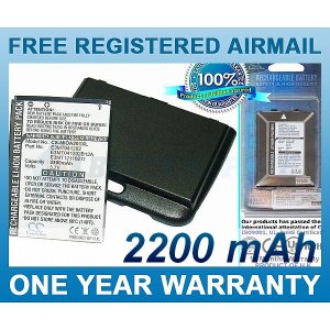 EXTENDED BATTERY FOR MITAC MIO A200 MIO A201 MIO 180