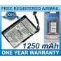 BATTERY FOR MITAC MIO C210 C220 MIO C220S MIO C230 MIO C250