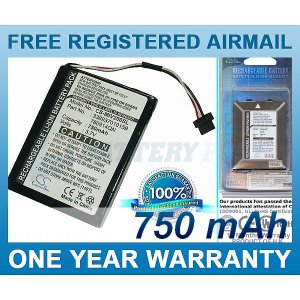 BATTERY FOR MITAC MIO MOOV 200 MIO MOOV 200U MIO MOOV 210 MIO MOOV 200E