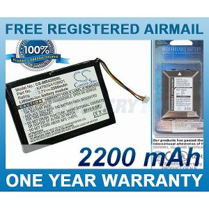 BATTERY FOR MAGELLAN MAESTRO 4200 MAESTRO 4210 MAESTRO 4220 MAESTRO 4250