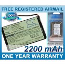 BATTERY FOR MAGELLAN MAESTRO 4300 MAESTRO 4350 MAESTRO 4370