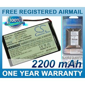 BATTERY FOR MAGELLAN MAESTRO 4300 MAESTRO 4350 MAESTRO 4370