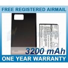 EXTENDED BATTERY FOR MOTOROLA DROID BIONIC XT875 ATRIX 2 DROID BIONIC XT875
