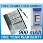 BATTERY FOR TYPHOON MYGUIDE 2500 MYGUIDE 2500 GO