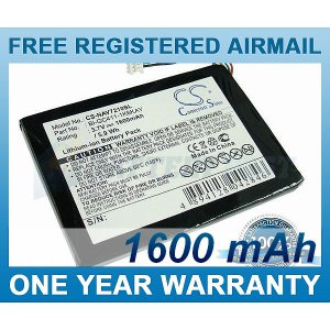 BATTERY FOR NAVIGON 7210 7310