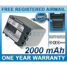 BATTERY FOR CANON ELURA 40MC 50 60 65 70 80 85 90 / FVM20 FVM30 FVM100 KIT FVM200 FVM500 / OPTURA 30