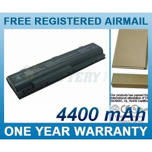 BATTERY FOR COMPAQ PAVILION ZE2000-PM342AV PAVILION DV1635LA PAVILION ZE2015EA-PS722EA
