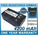 BATTERY FOR PANASONIC NV-3CCD1 NV-61 NV-63 NV-G1 NV-G101 NV-G101A NV-G120 NV-G2 NV-G200 NV-G202