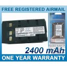 BATTERY FOR PANASONIC NV-3CCD1 NV-61 NV-63 NV-G1 NV-G101 NV-G101A NV-G120 NV-G2 NV-G200 NV-G202
