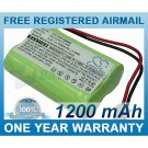 BATTERY FOR PHILIPS SBC-SC477 SBC-SC466 SBC-SC487 SBC-S477 SBC-S484