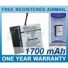 BATTERY FOR PALM I705 TUNGSTEN C TUNGSTEN W