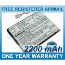 BATTERY FOR PHILIPS PRONTO TSU-9800 RC9800I/17 MULTIMEDIA CONTROL PANEL RC9800I