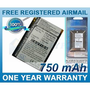 BATTERY FOR SONY NWZ-S600 NWZ-S600F NWZ-S610 NWZ-S615 NWZ-S615F NWZ-S616 NWZ-S616F NWZ-S618