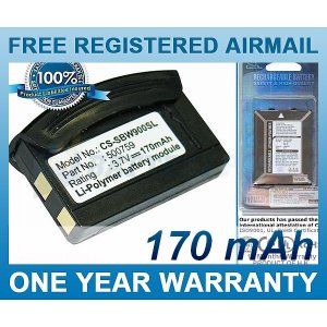 BATTERY FOR SENNHEISER BW900 BW900BAT BW900BA