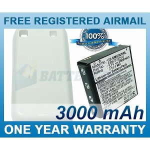 EXTENDED BATTERY FOR SAMSUNG GT-I9000 GT-I9008 GALAXY S