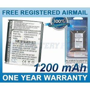 BATTERY FOR SAMSUNG SGH-I900 SGH-I900V SGH-I908 SGH-I900 OMNIA SGH-I908E SGH-I908E OMNIA
