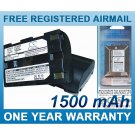 BATTERY FOR TOSHIBA TEC B-SP2D PORTABLE BLUETOOTH PRINTER