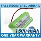 BATTERY FOR SUMMER INFANT 0209A INFANT 02090 INFANT 0210A INFANT 02720