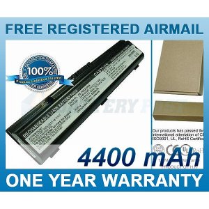 BATTERY FOR TOSHIBA SATELLITE L300-ST2501 SATELLITE L300-1BD SATELLITE A300-1SO SATELLITE PRO