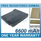 BATTERY FOR TOSHIBA SATELLITE P20-304 SATELLITE P20-134 SATELLITE P20-104 SATELLITE P25-S508