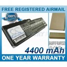 BATTERY FOR TOSHIBA SATELLITE P200-1CB SATELLITE P200D-1FW SATELLITE X200-21W SATELLITE P305-S8822