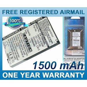 BATTERY FOR PALM TREO PRO TREO 850 TREO 850W DRUCKER MONK