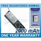 BATTERY FOR TAPWAVE ZODIAC Z1 ZODIAC Z2