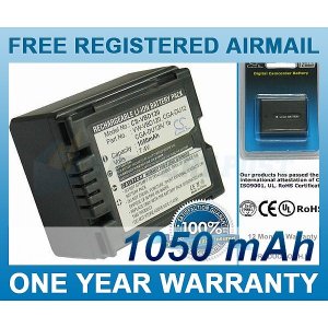 BATTERY FOR PANASONIC NV-GS SERIES NV-GS10 NV-GS10B NV-GS10EG NV-GS10EGA NV-GS10EGR NV-GS10EGS