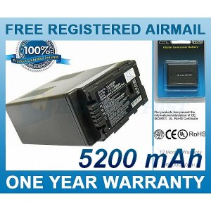 BATTERY PANASONIC VW-VBG6 VW-VBG6-K VW-VBG6PPK