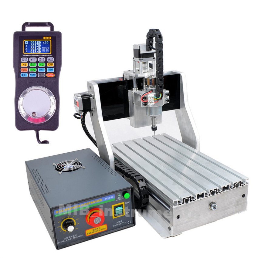MACH3 supported CNC Engraver CNC3020 + controller+ MHC2 mpg handwheel pendant