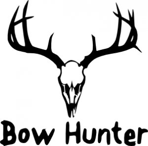 Bow Hunter Vinyl Decal