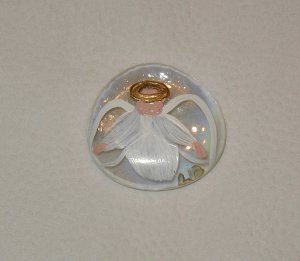 Hand Painted Angel Gem