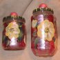 Hand Painted Glass Jar