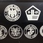 ENGRAVED MILITARY SERVICE DOG TAGS