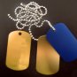 ENGRAVED MILITARY SERVICE DOG TAGS