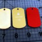 ENGRAVED MILITARY SERVICE DOG TAGS