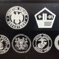 ENGRAVED MILITARY SERVICE DOG TAGS