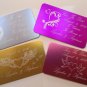 Save The Date Cards, Engraved set of 100